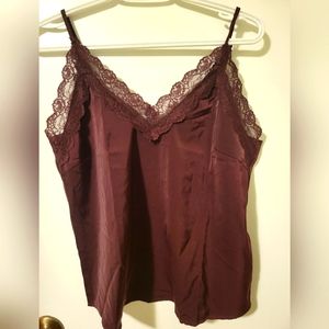 NWT ONLY brand vneck lace edge camisole